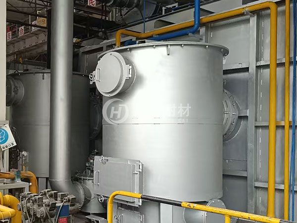 45吨双室熔铝炉燃烧器改造成功